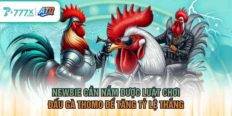 Newbie cần nắm được luật chơi đấu gà Thomo để tăng tỷ lệ thắng